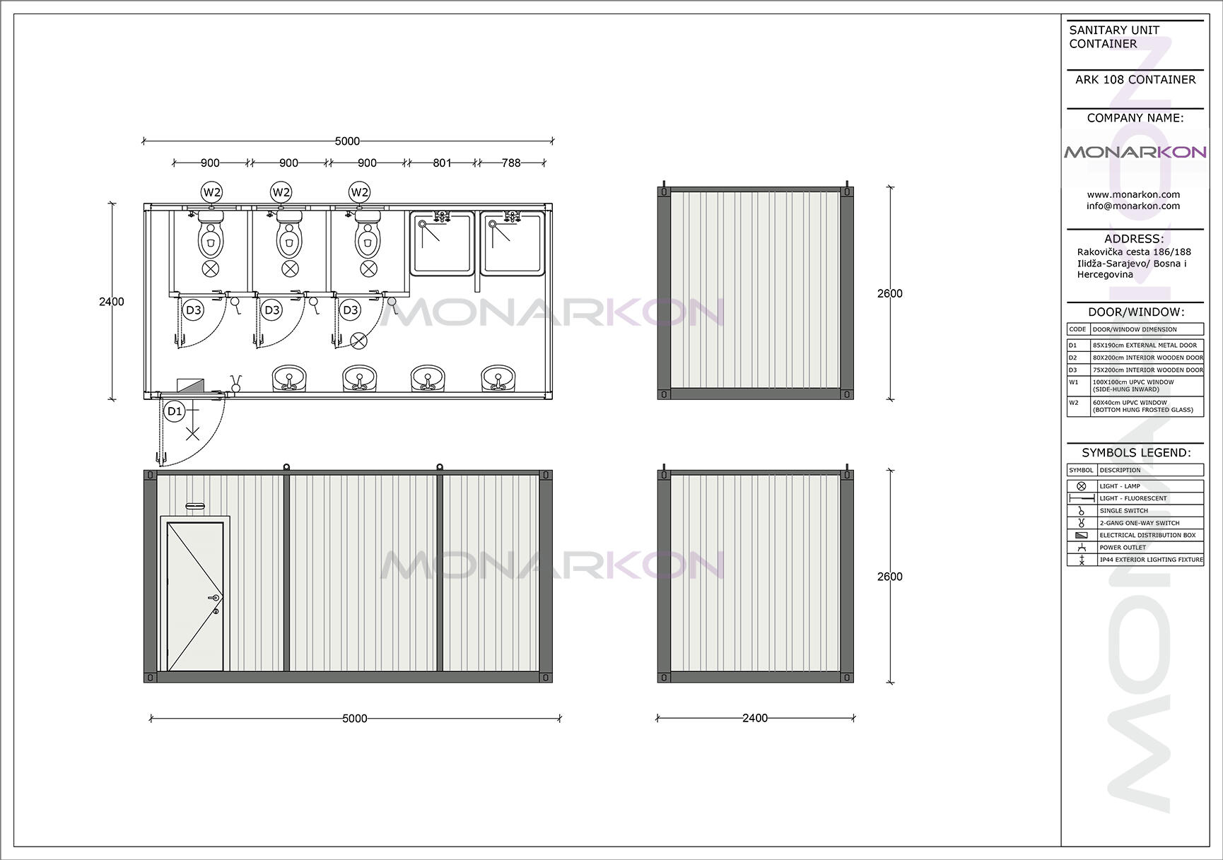 sanitarni kontejner ark 108